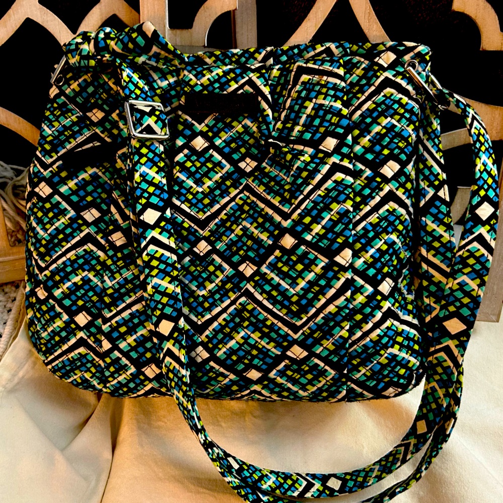 Vera Bradley shoulder bag/crossbody. Mint.